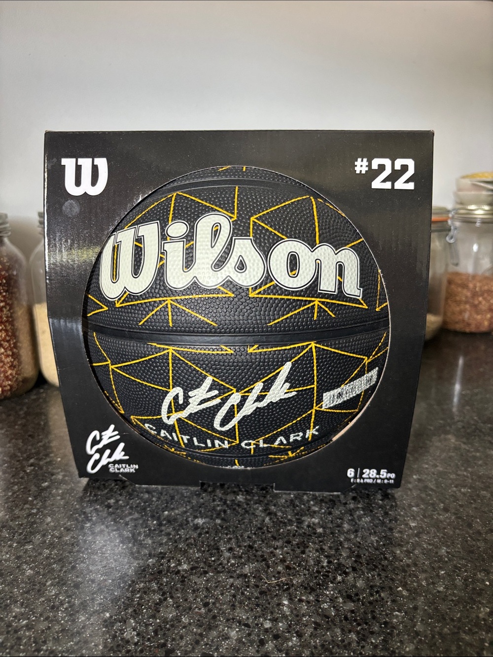 Caitlin Clark Wilson Signature Basketball